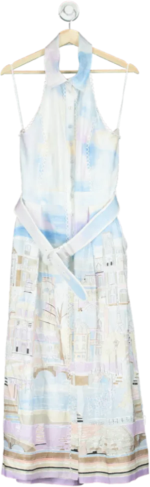Rebecca Vallance Multicolour Sleeveless Dress UK 14