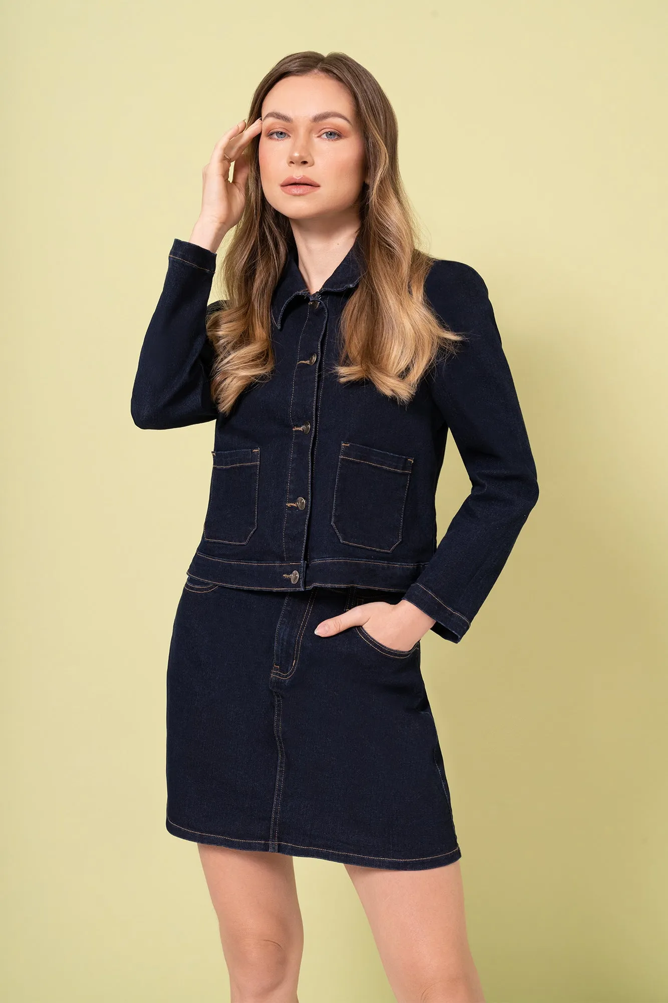 REFORME Recycled Mini Skirt