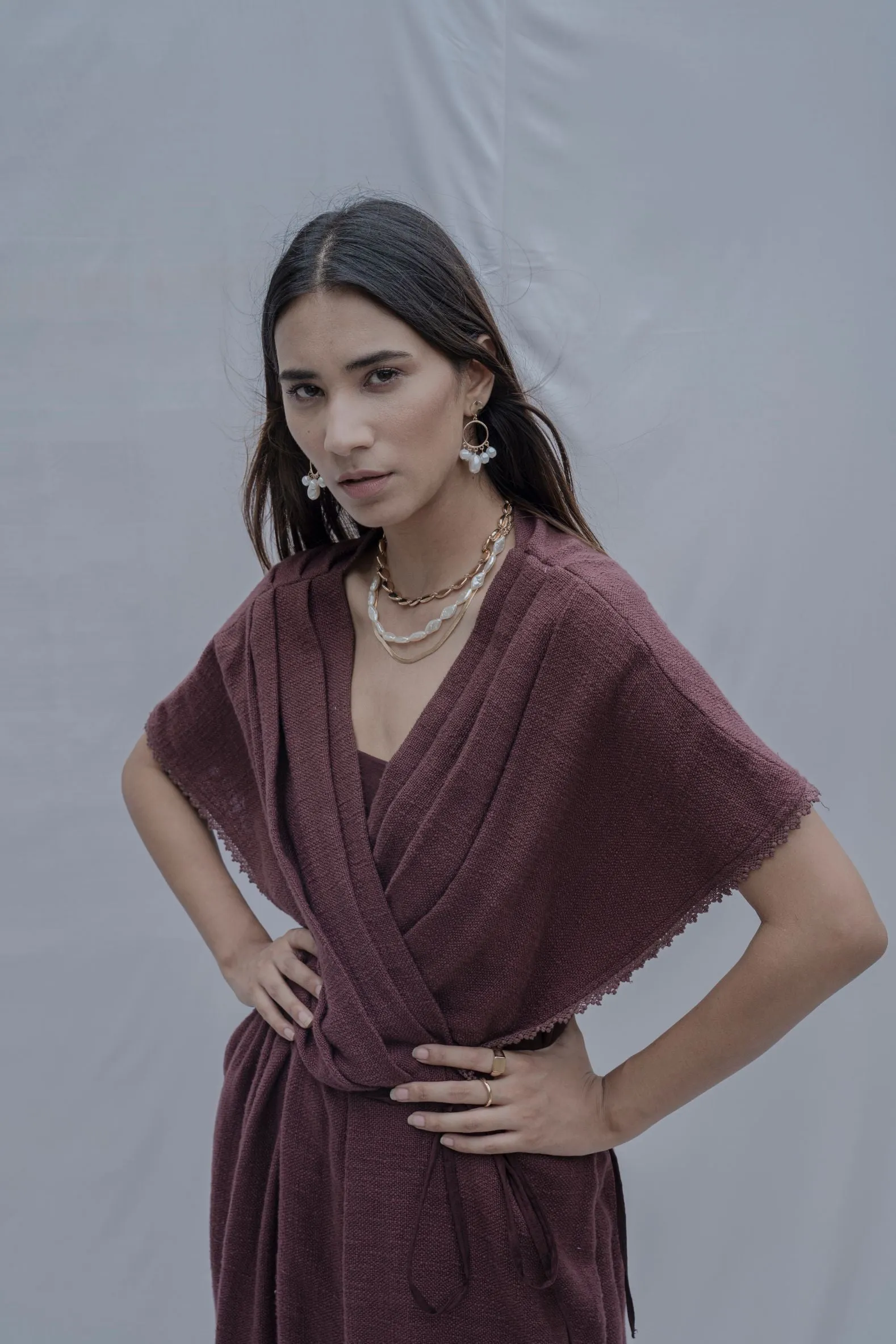 Rika Jumpsuit in Brown