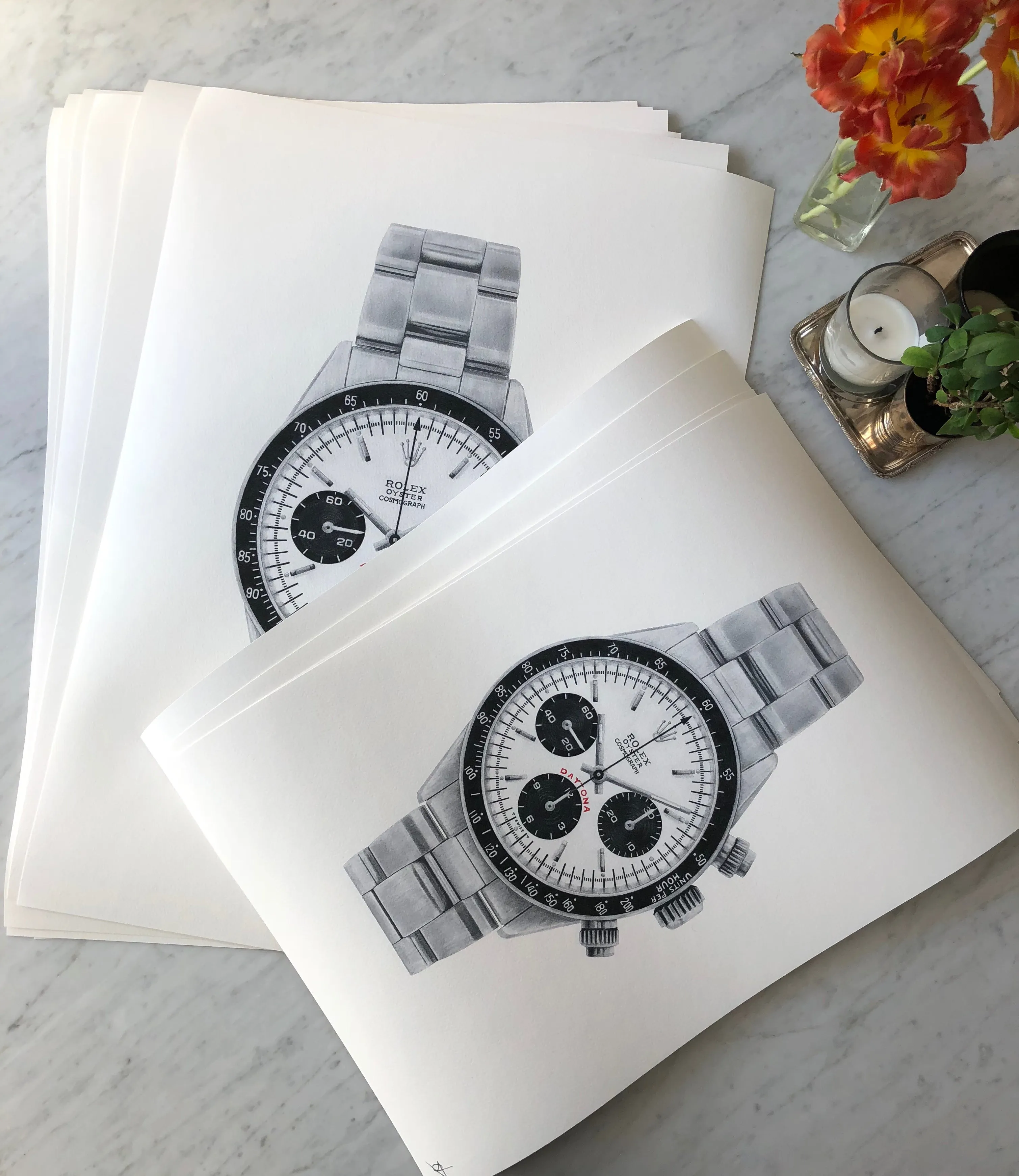 Rolex Daytona ref. 6263 Big Red Poster