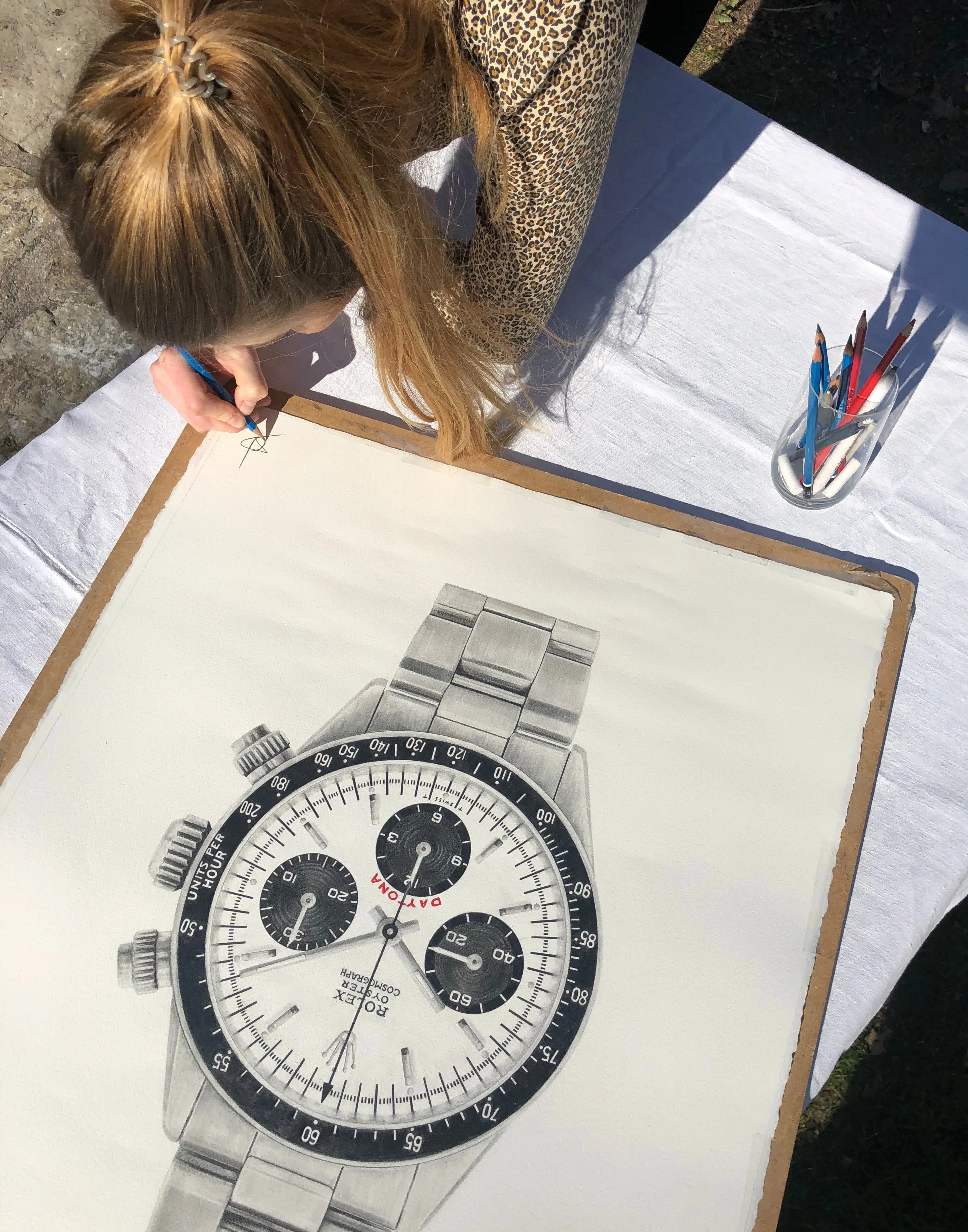 Rolex Daytona ref. 6263 Big Red Poster