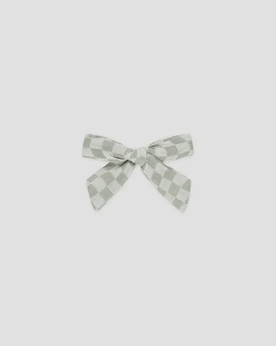 Rylee & Cru - Bow - Sage Check