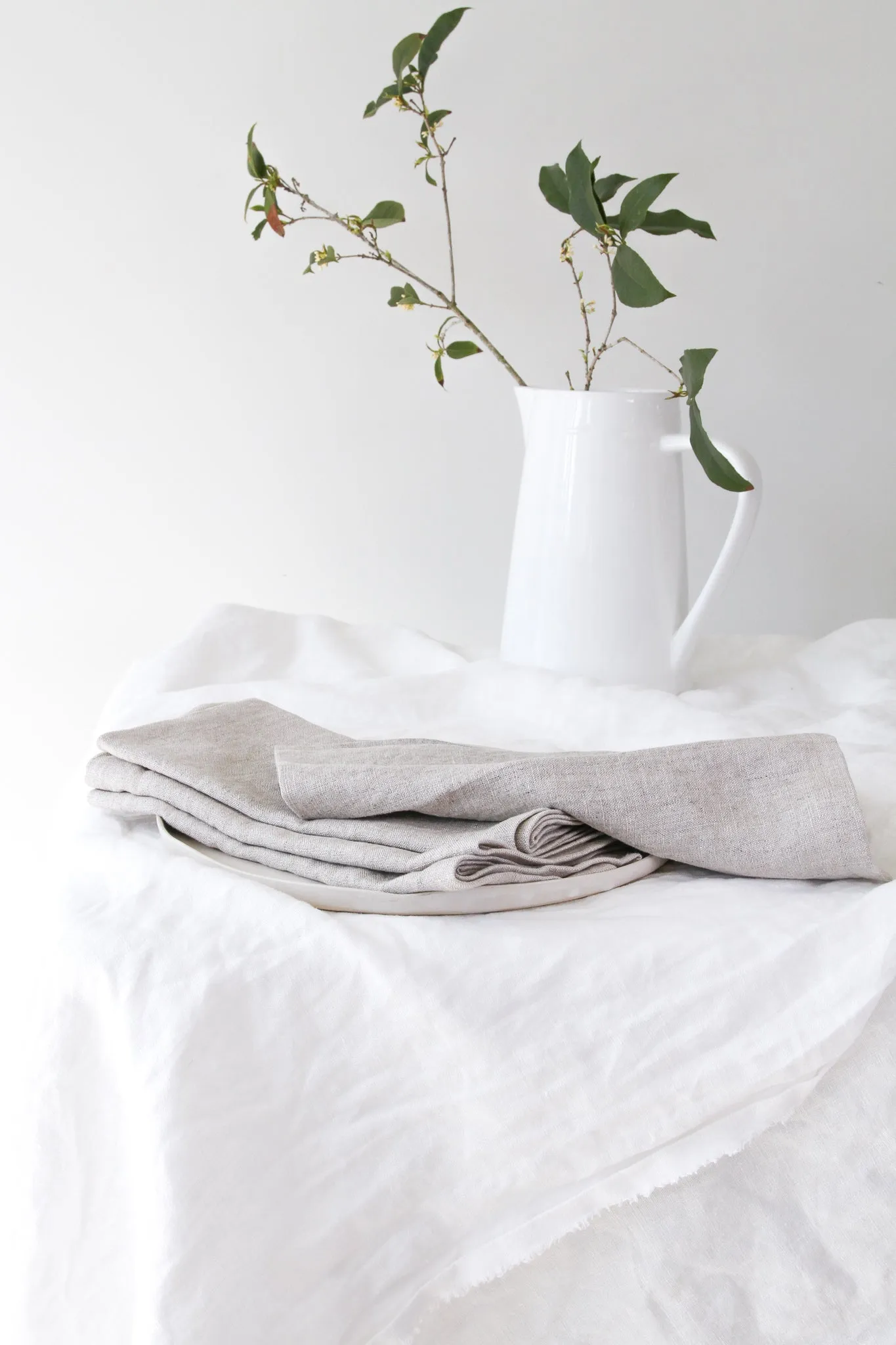 SAND LINEN NAPKIN SET (SET OF 4)