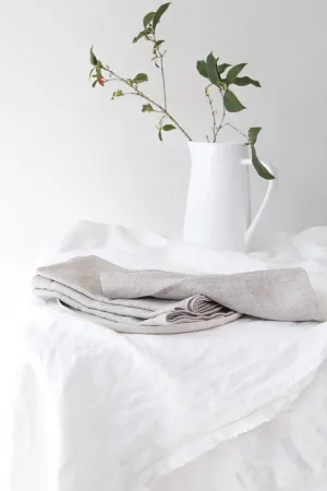 SAND LINEN NAPKIN SET (SET OF 4)