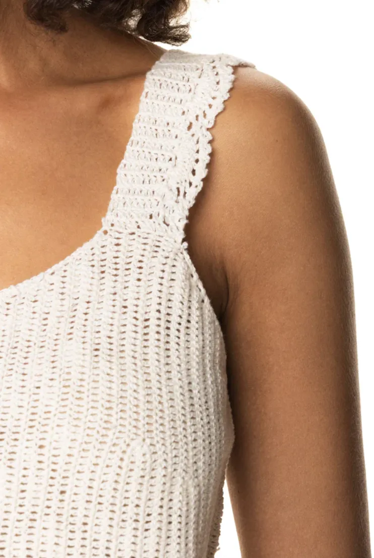 Scallop Crochet Tank