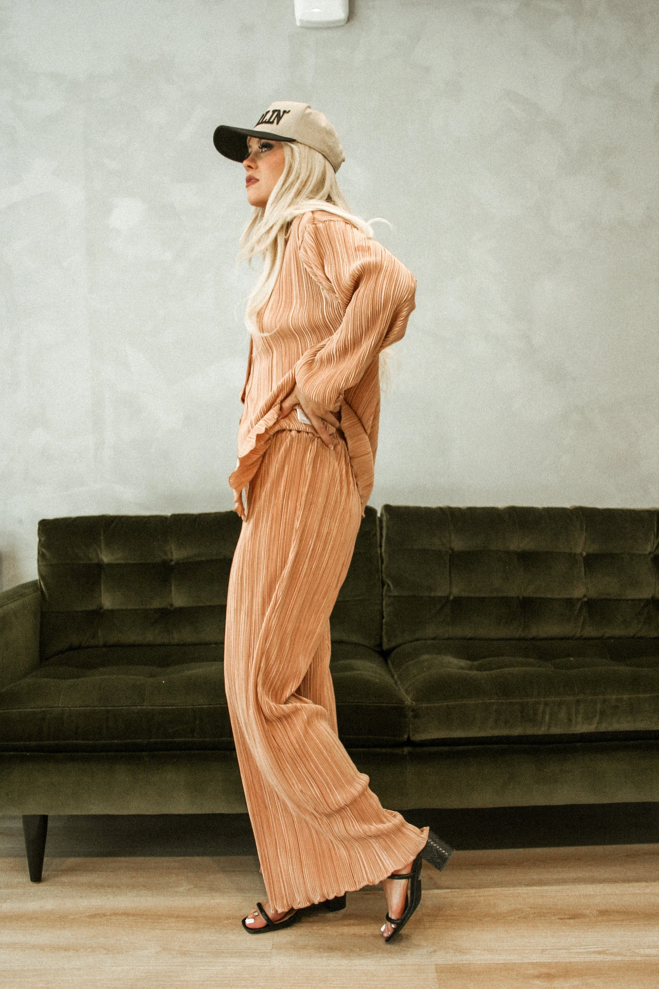She’s a Stunner Pleated Set