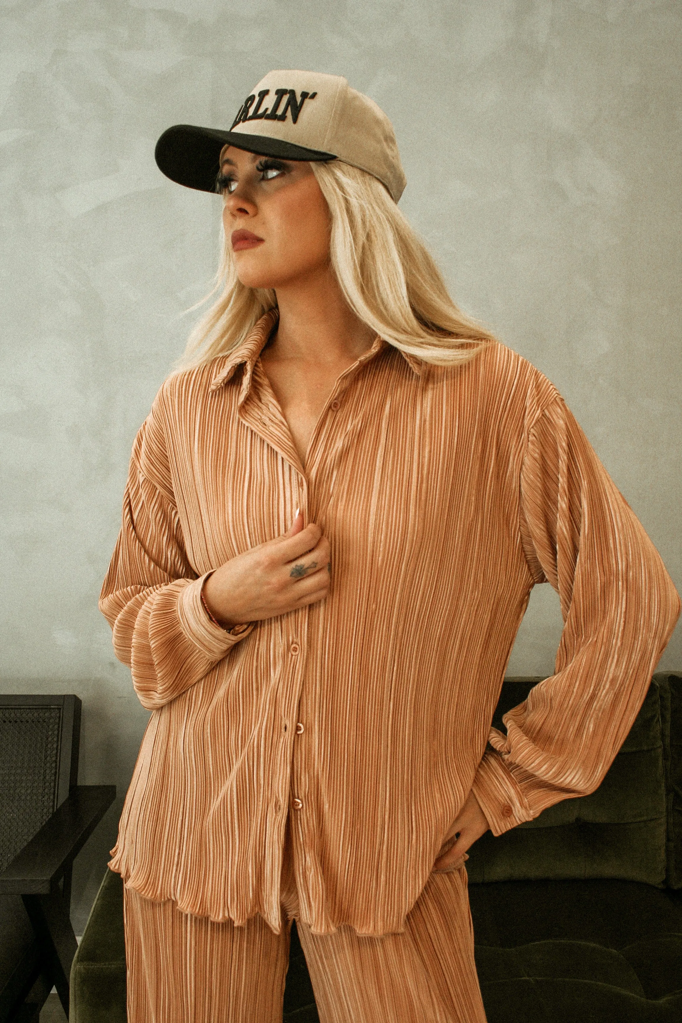 She’s a Stunner Pleated Set