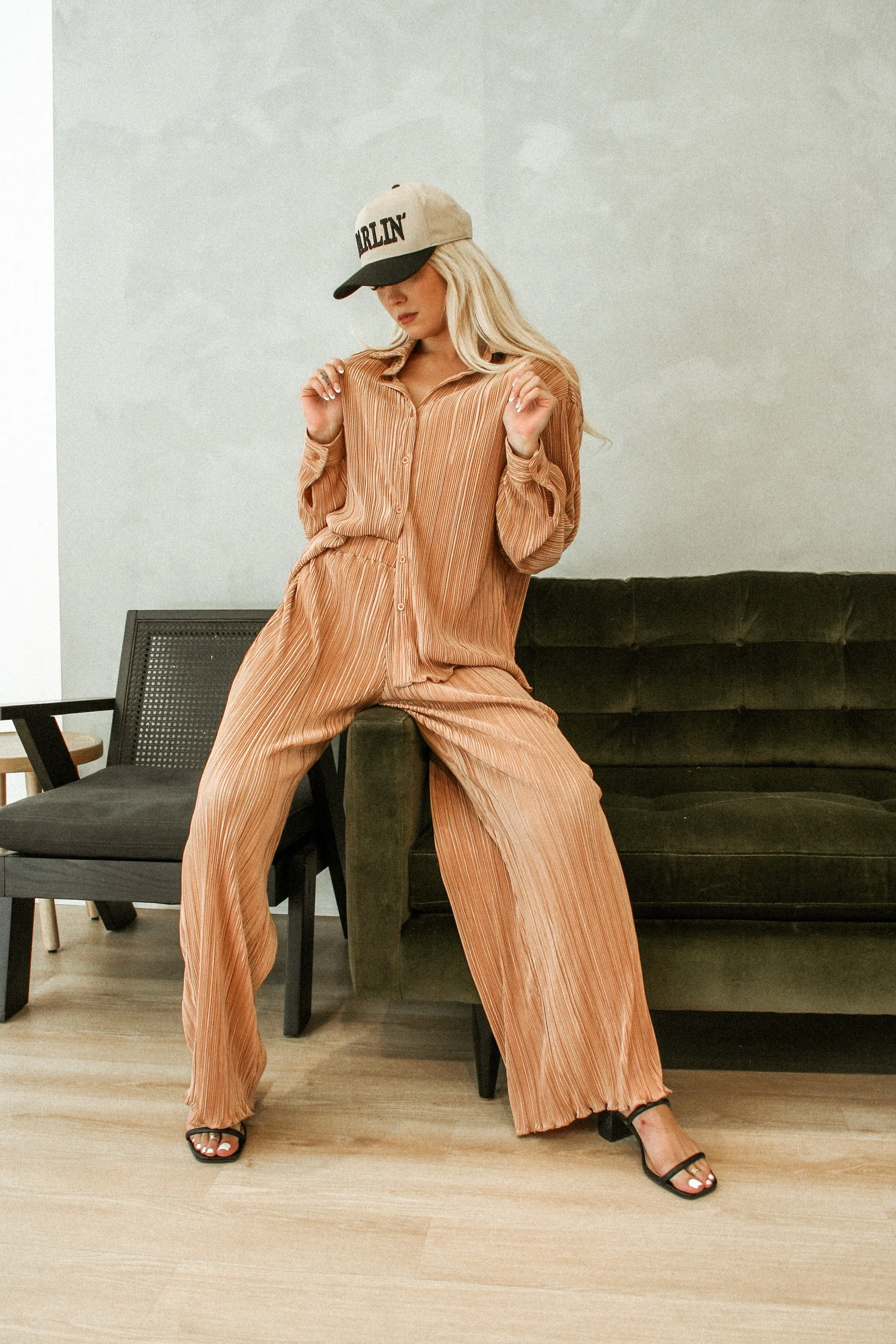 She’s a Stunner Pleated Set