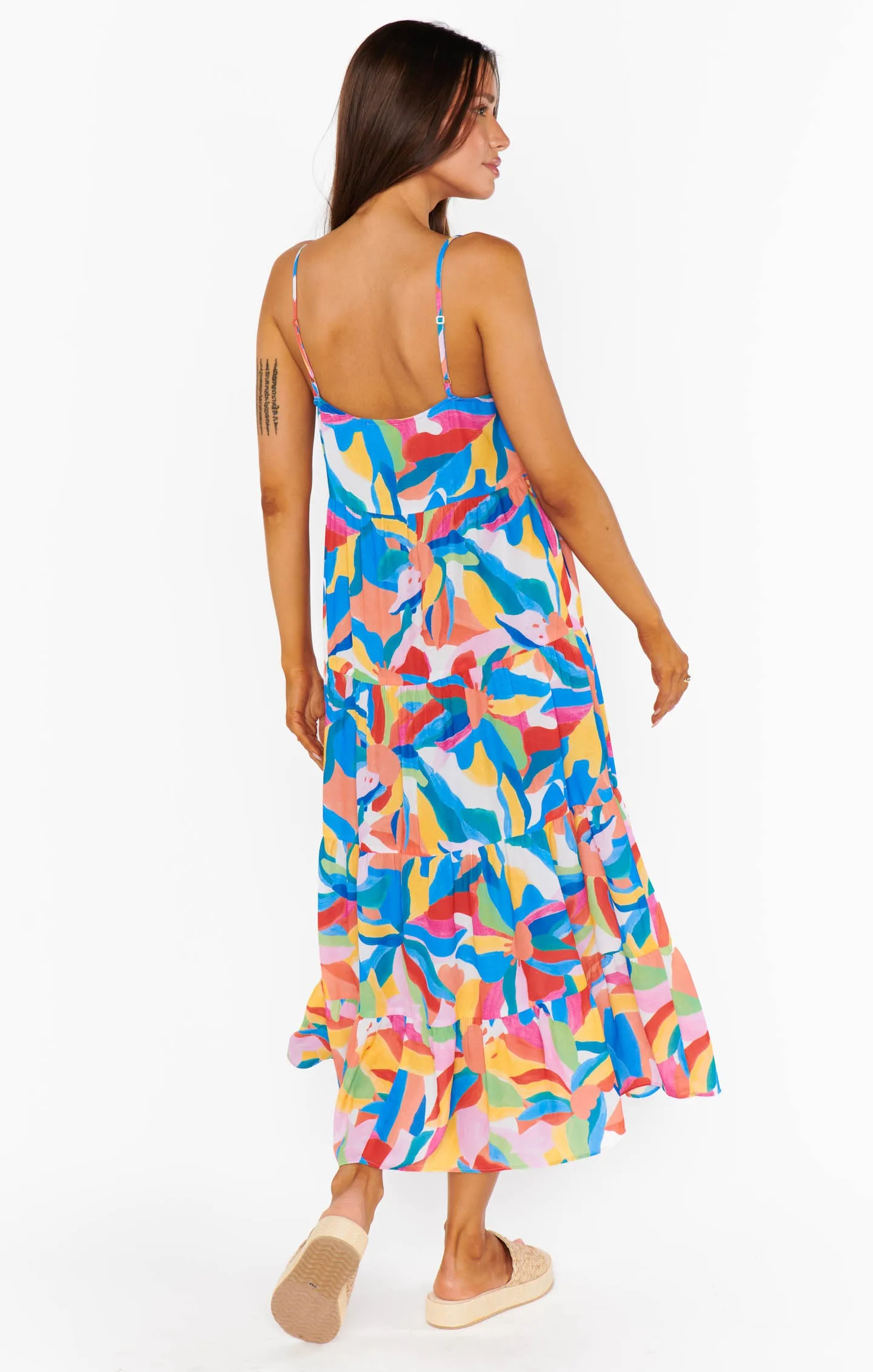 Show Me Your Mumu Caroline Maxi Rainbow Pop