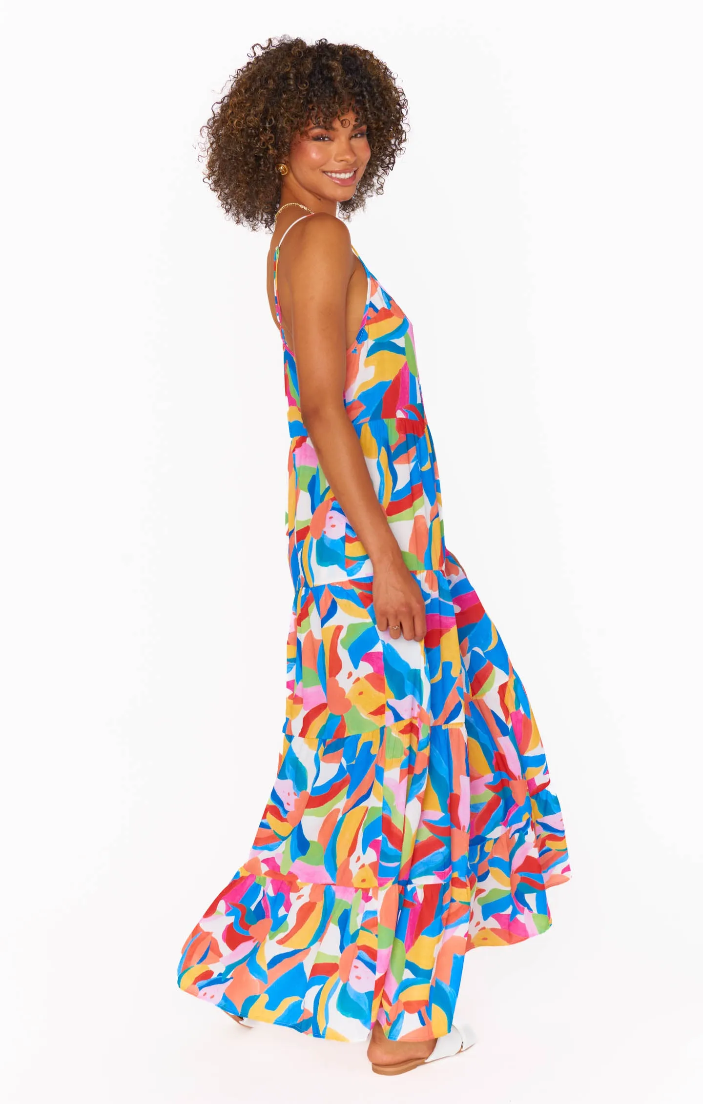 Show Me Your Mumu Caroline Maxi Rainbow Pop