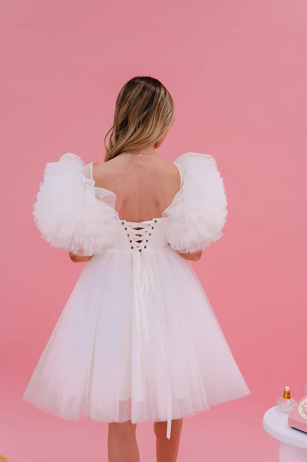 Skipper Gown - White