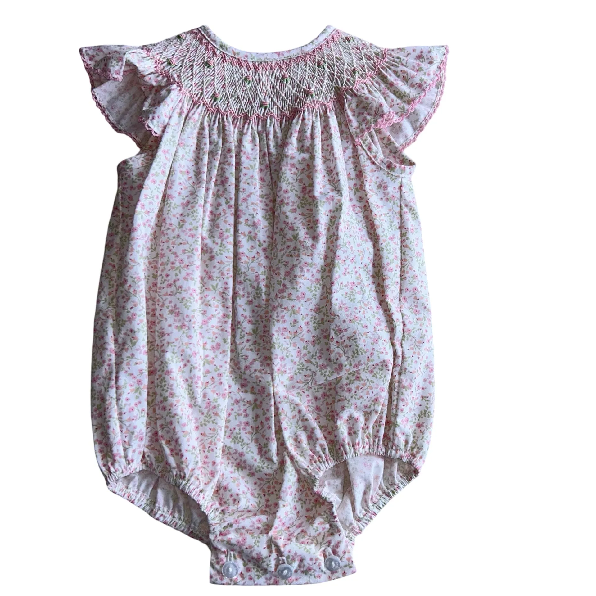 Smocked Bishop Bubble | Lily Floral