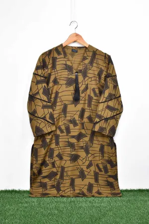 SP-04 - Apercu - Summer Linen Printed Stitched Kurti