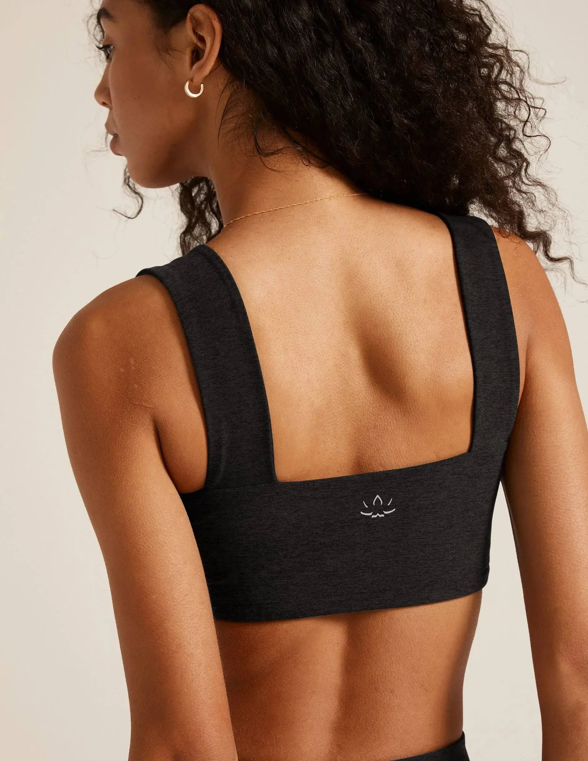 Spacedye Squared Bra by Beyond Yoga | Darkest Night