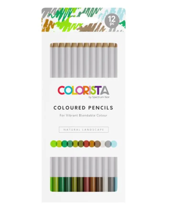 Spectrum Noir Colorista Natural Landscape Colored Pencils {C300}