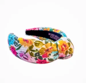 Spring/ Summer Bright Floral Knotted Headband