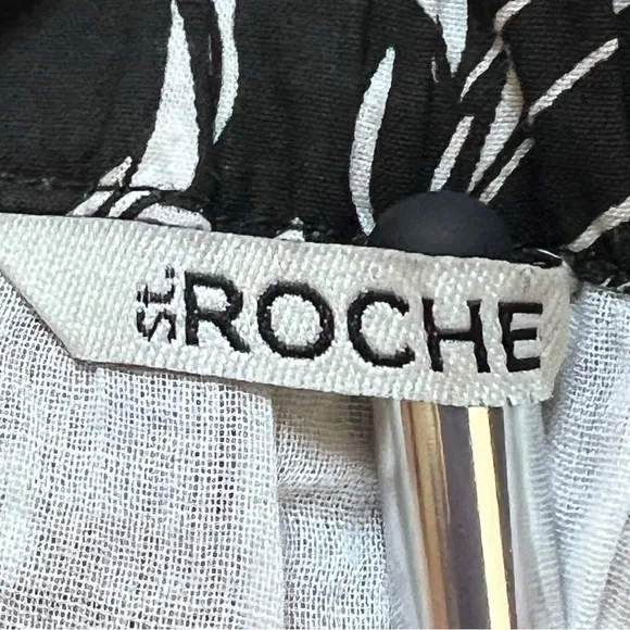 St. Roche Selma Women’s Organic Cotton Black &amp; White 3-Tier Boho Maxi Skirt S…