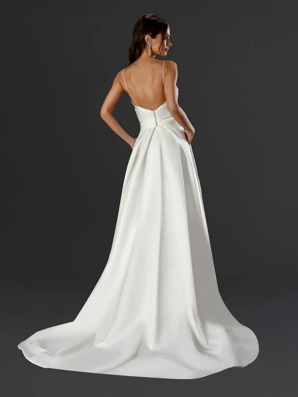 Stella Couture Size 16 24801 Off White Gown