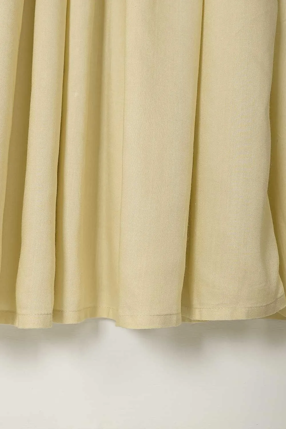 STP-033A-Skin - 2Pc Stitched Linen Frock With Linen Trouser