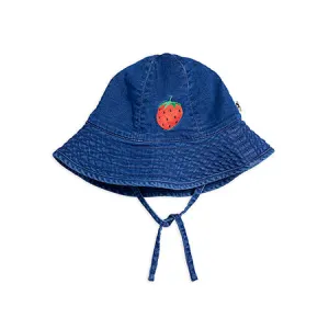 Strawberry Denim Sun Hat