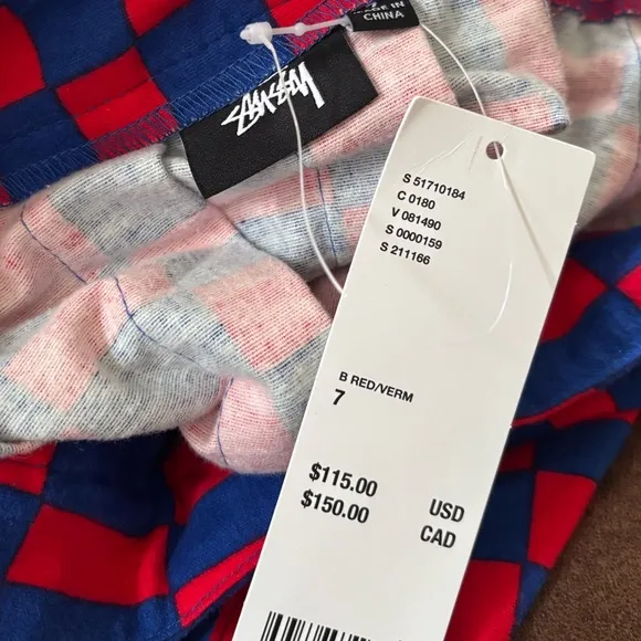 Stussy | Checkered Pleated Skirt