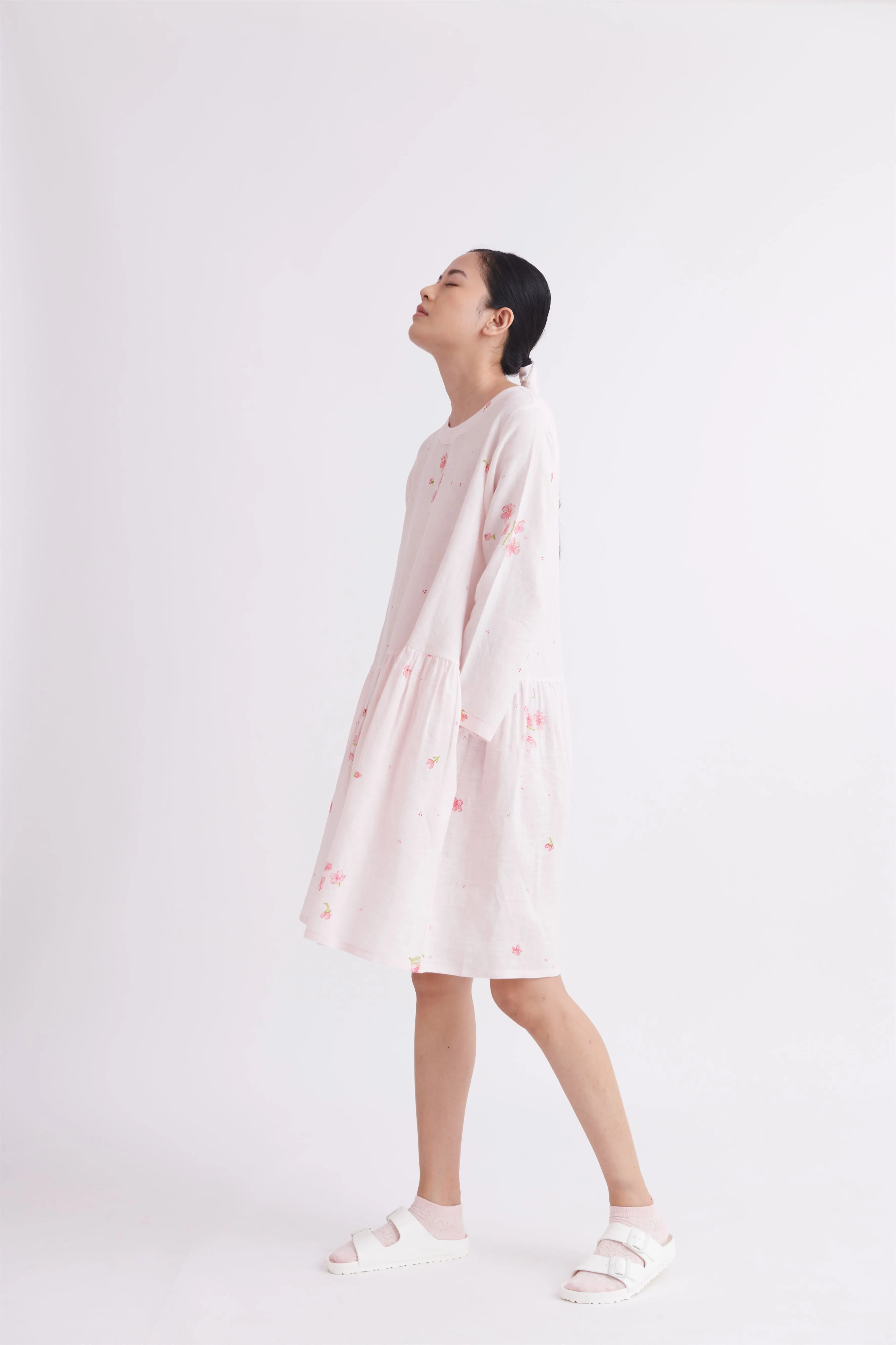 summer dress linen floral print-SS2025-41-fashion edit-the plavate
