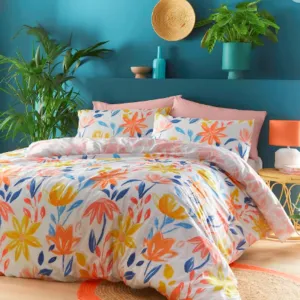 Summer Floral Multi Duvet Set
