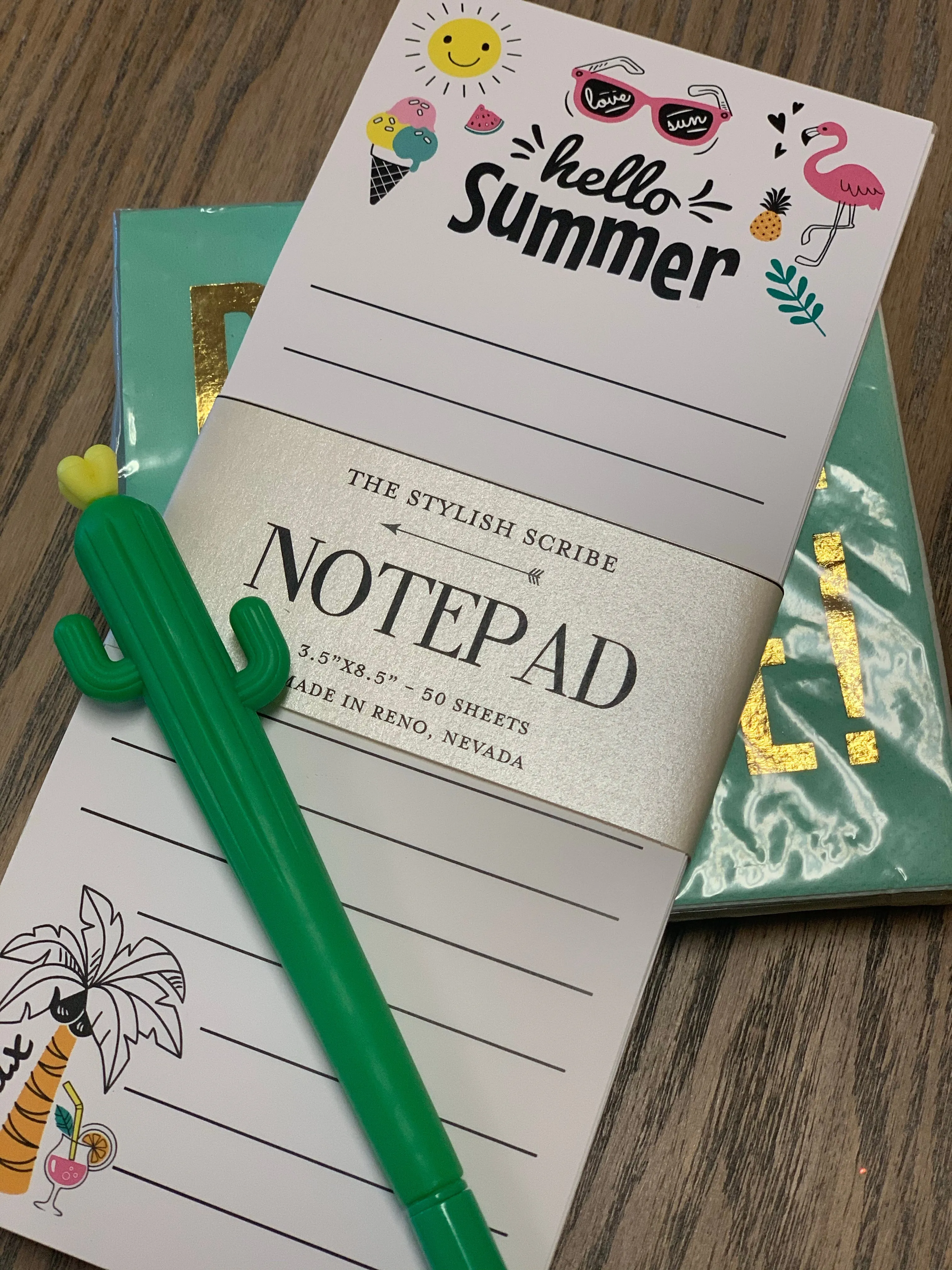 Summer Fun Notepad