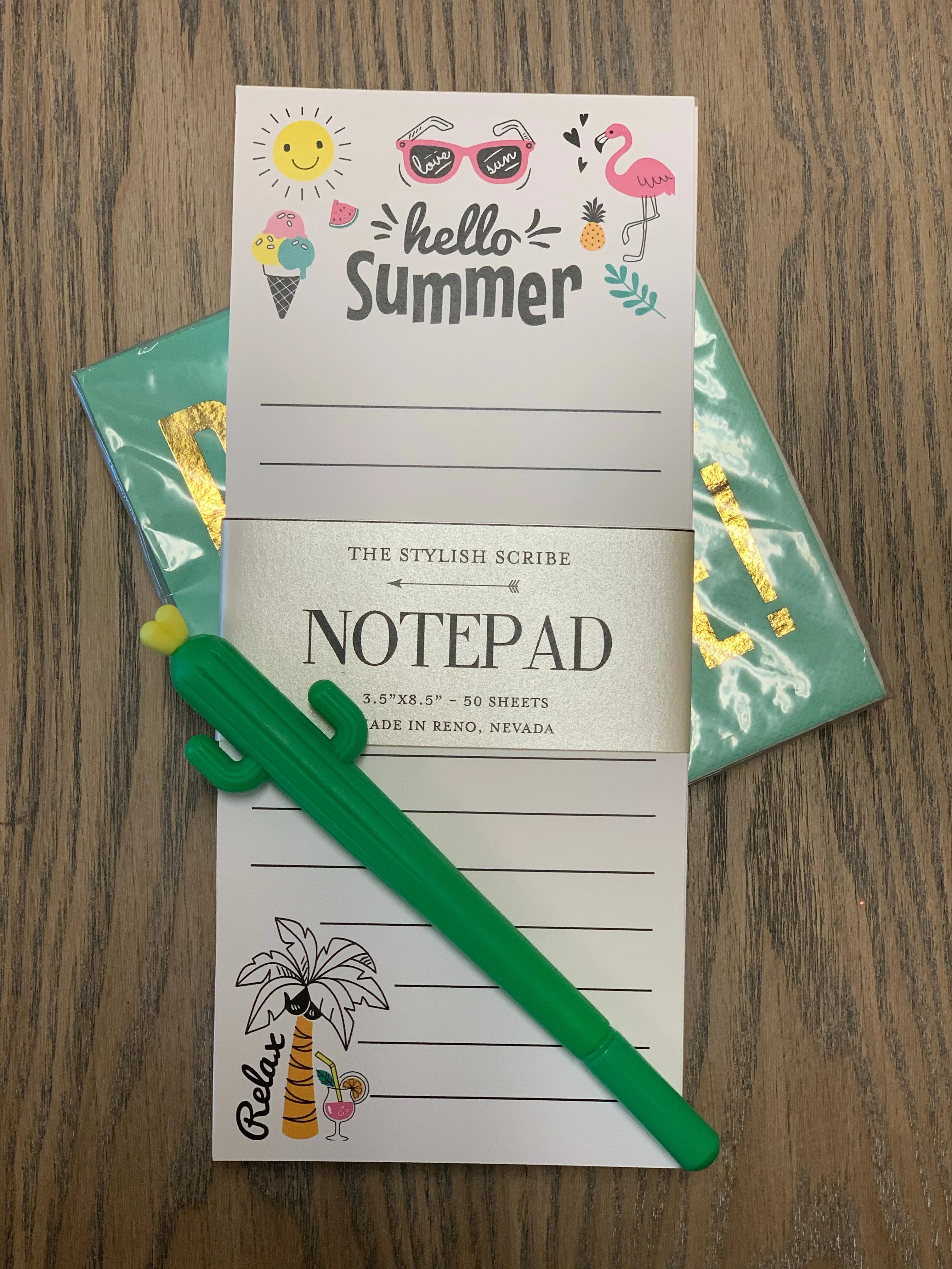 Summer Fun Notepad