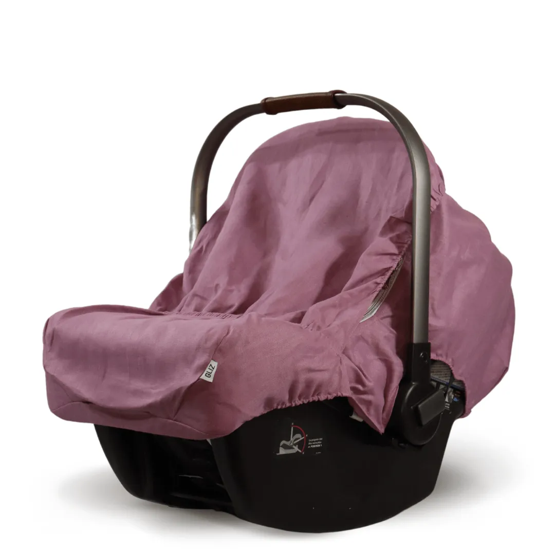 Summer Linen Cover - Mulberry