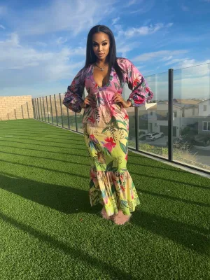 Summer Rain Winter Maxi