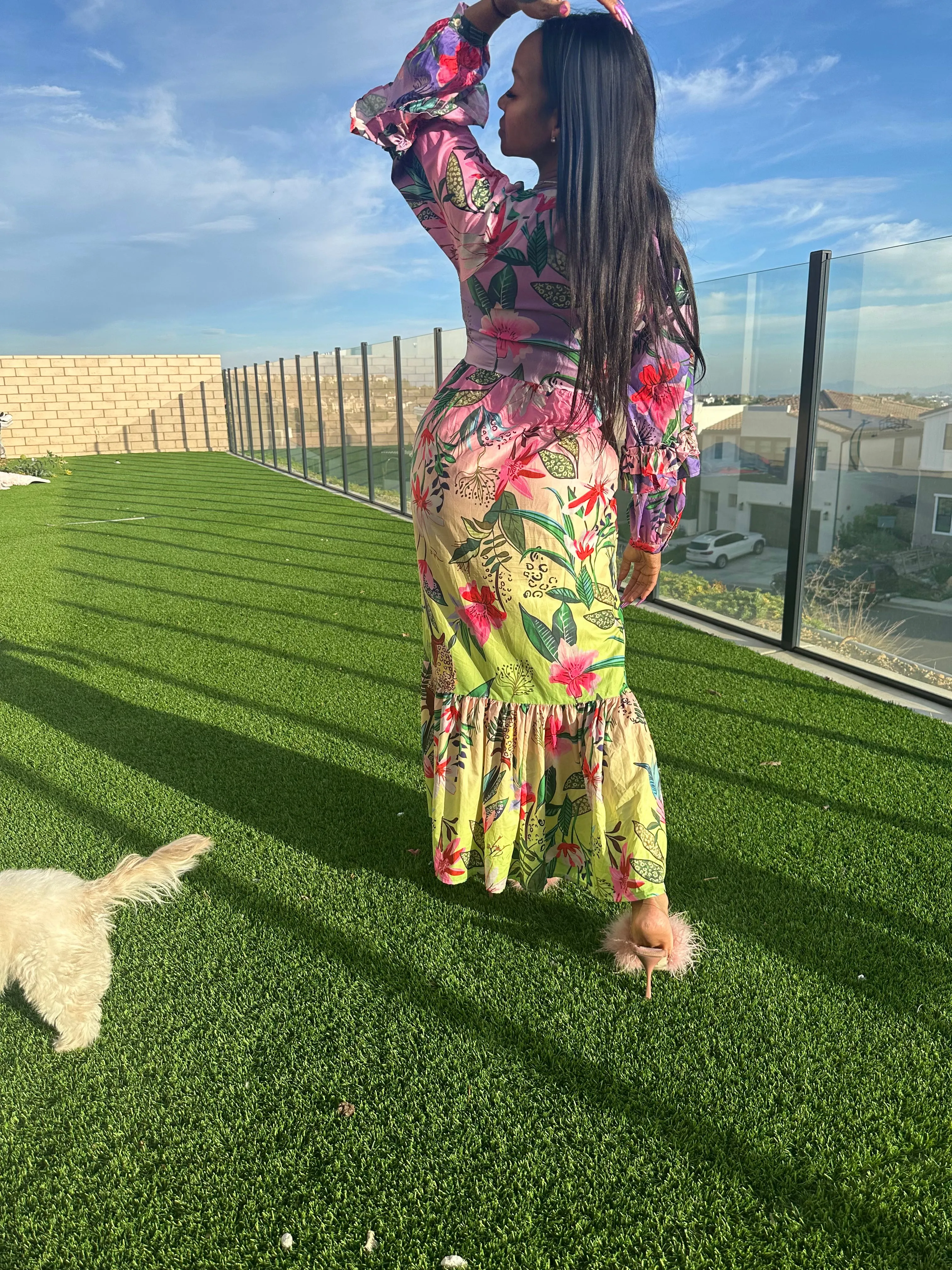 Summer Rain Winter Maxi