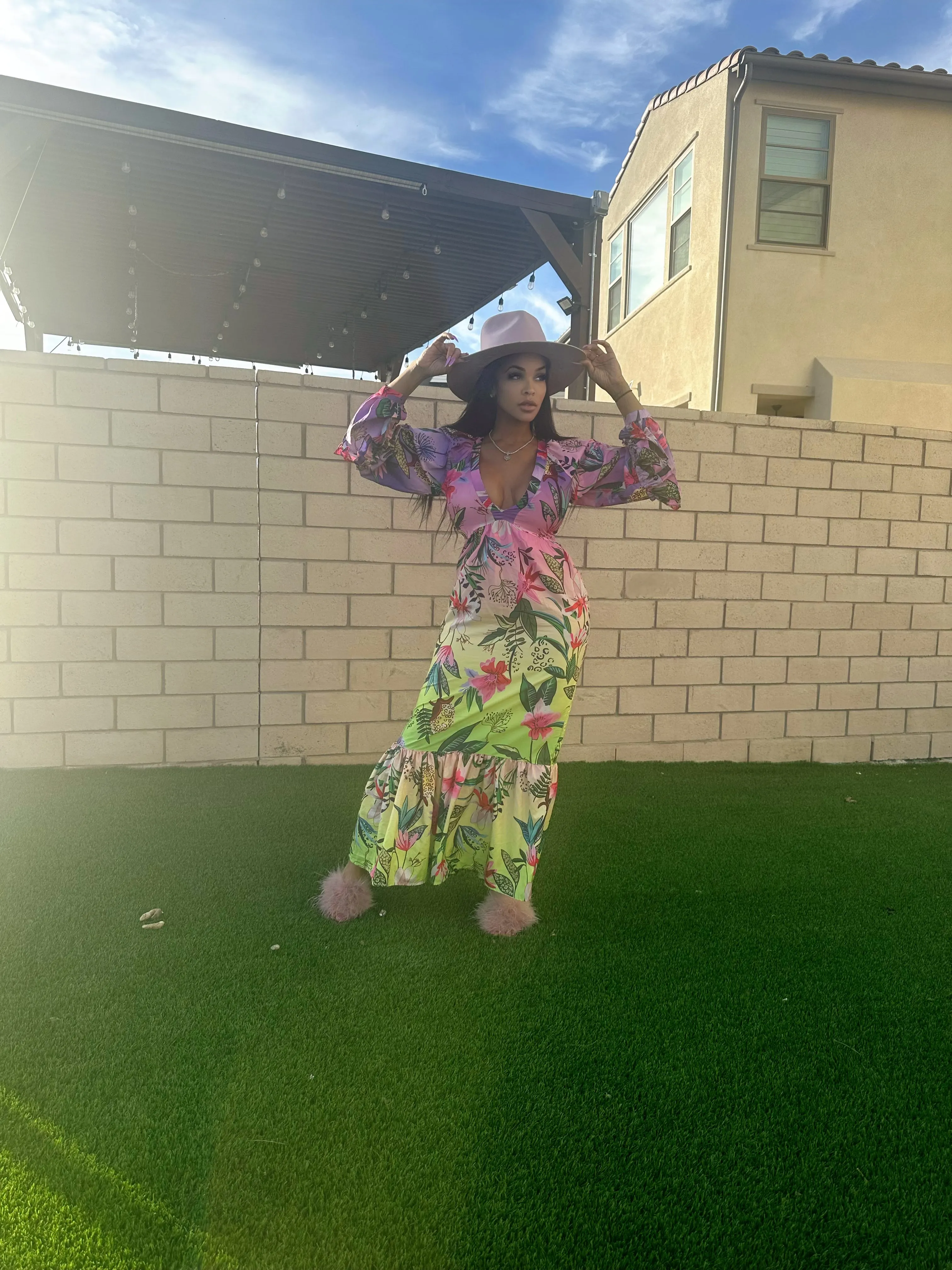Summer Rain Winter Maxi