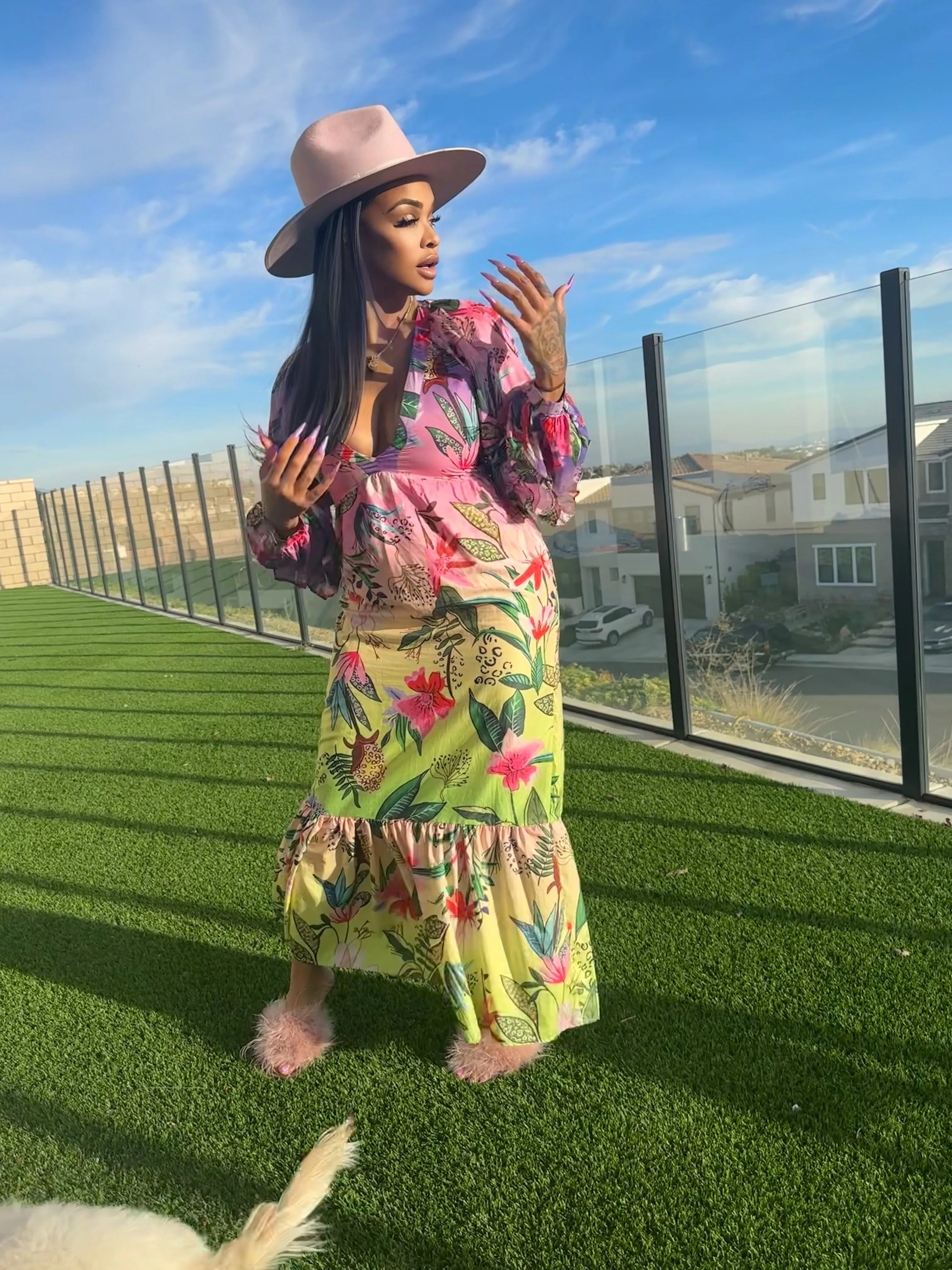Summer Rain Winter Maxi