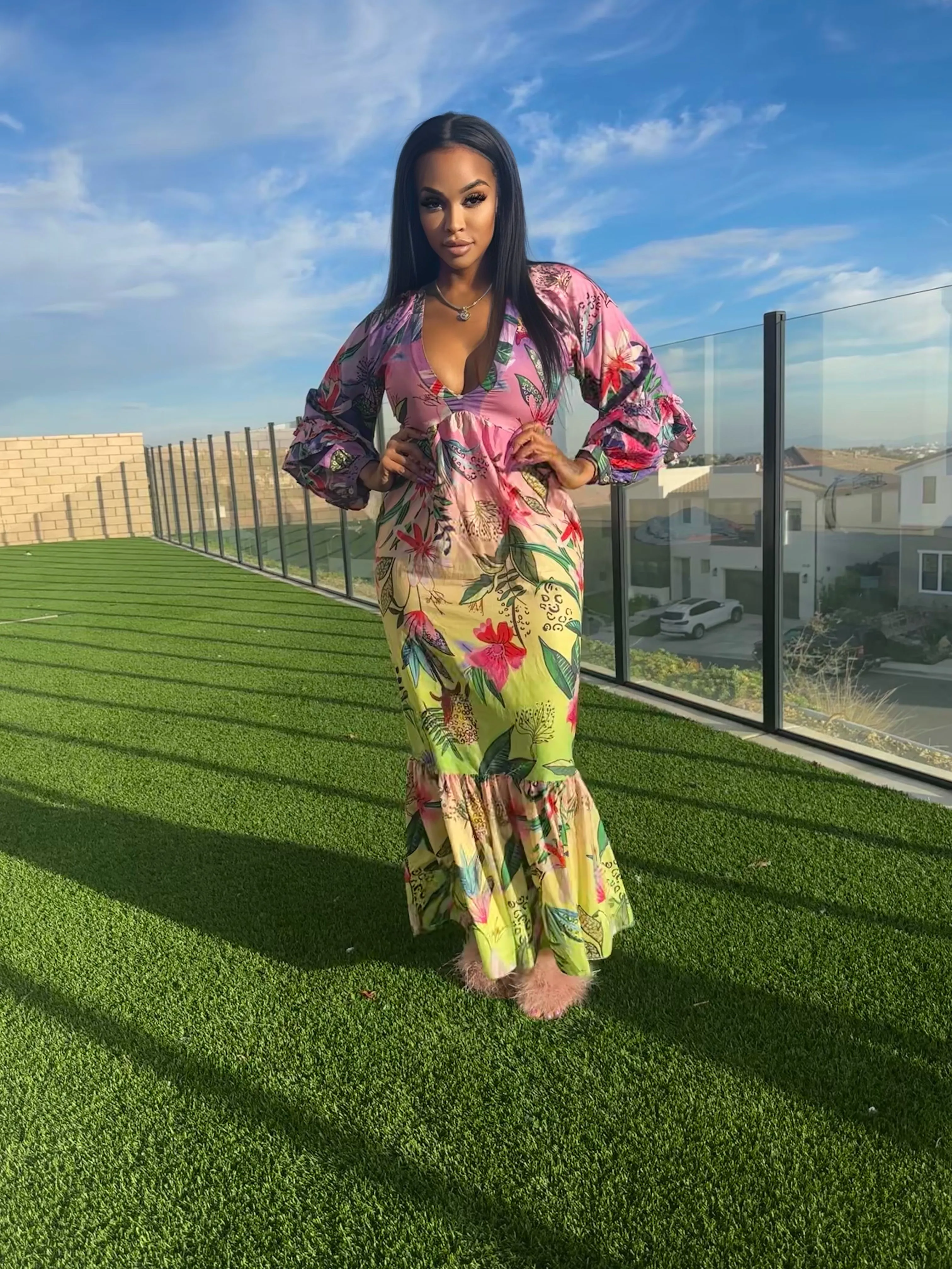 Summer Rain Winter Maxi