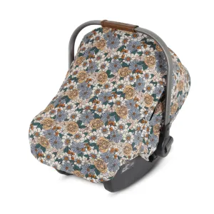 Summer Weave Cover - Ember Floral