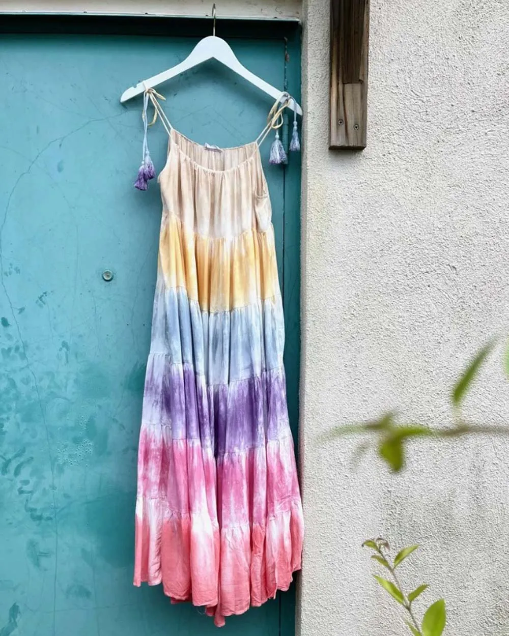 Sun & Rainbow Maxi Dress