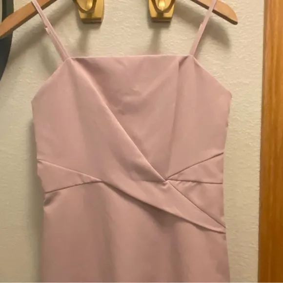 Superdown Sophy Fitted Mini Dress in Pink Small