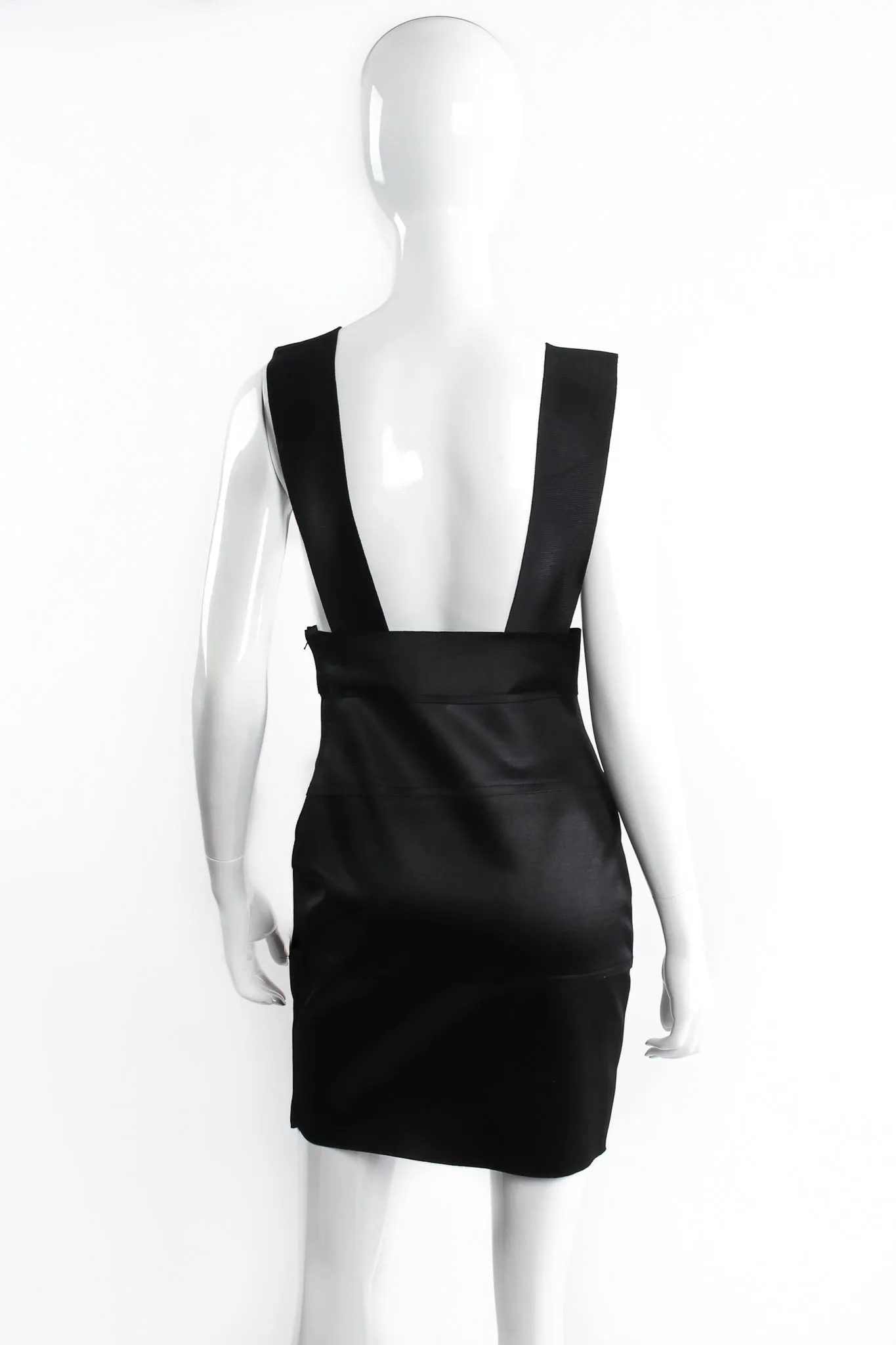 Suspender Bandage Mini Skirt