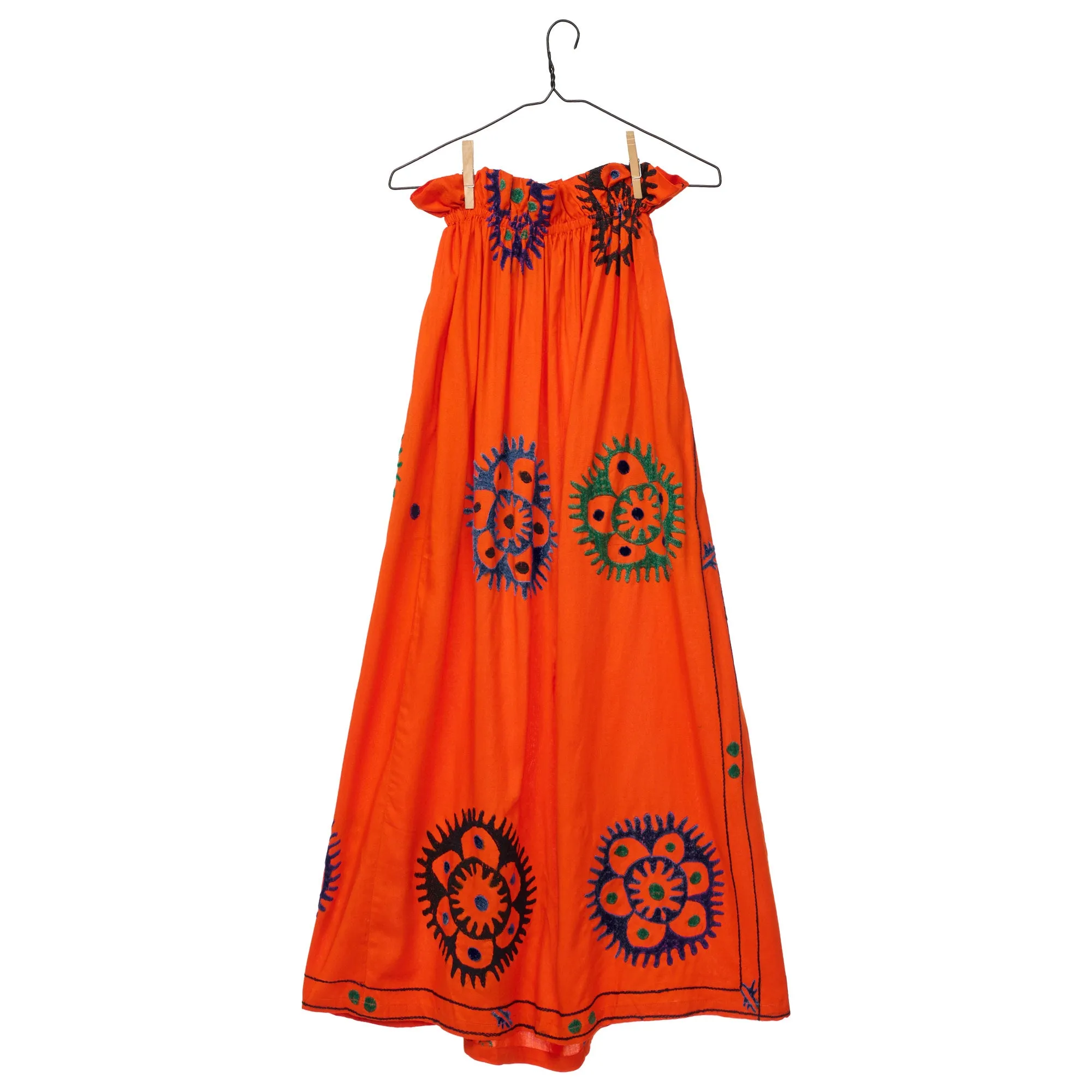 Suzani Skirt - Orange