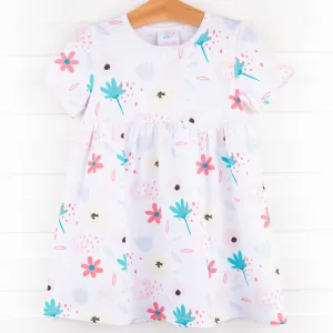 Sweet Fields Dress, Blue