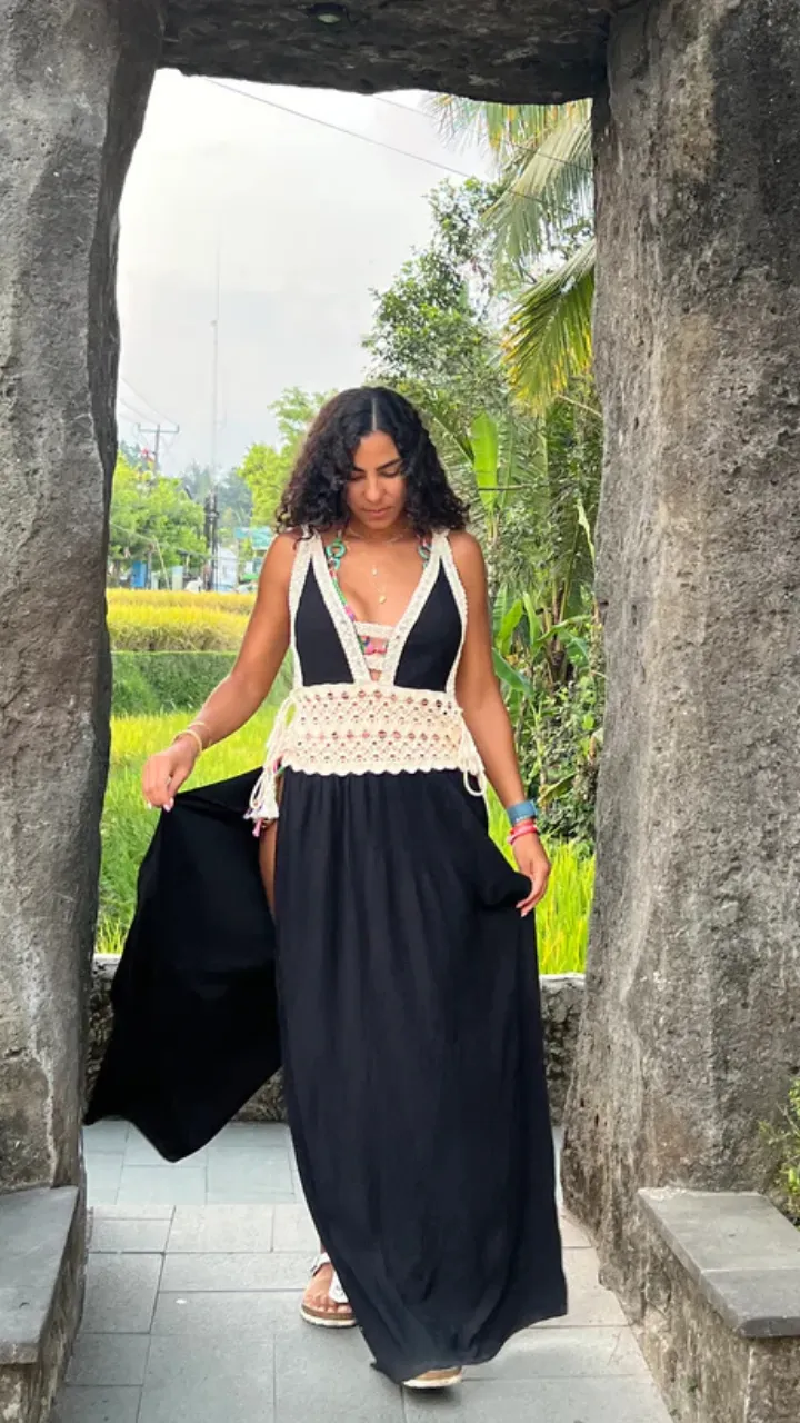 Sweetheart Dress Black