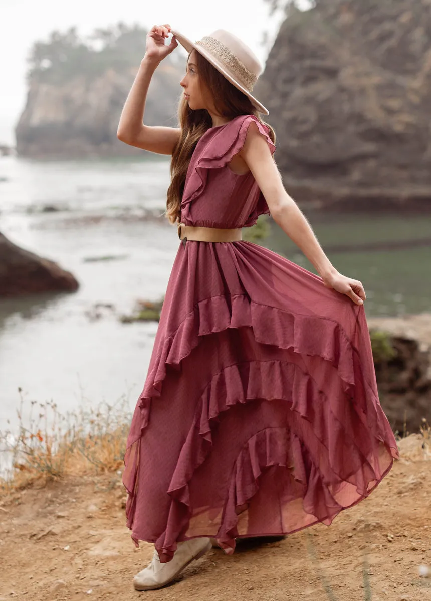 Sylviane Dress in Rosette
