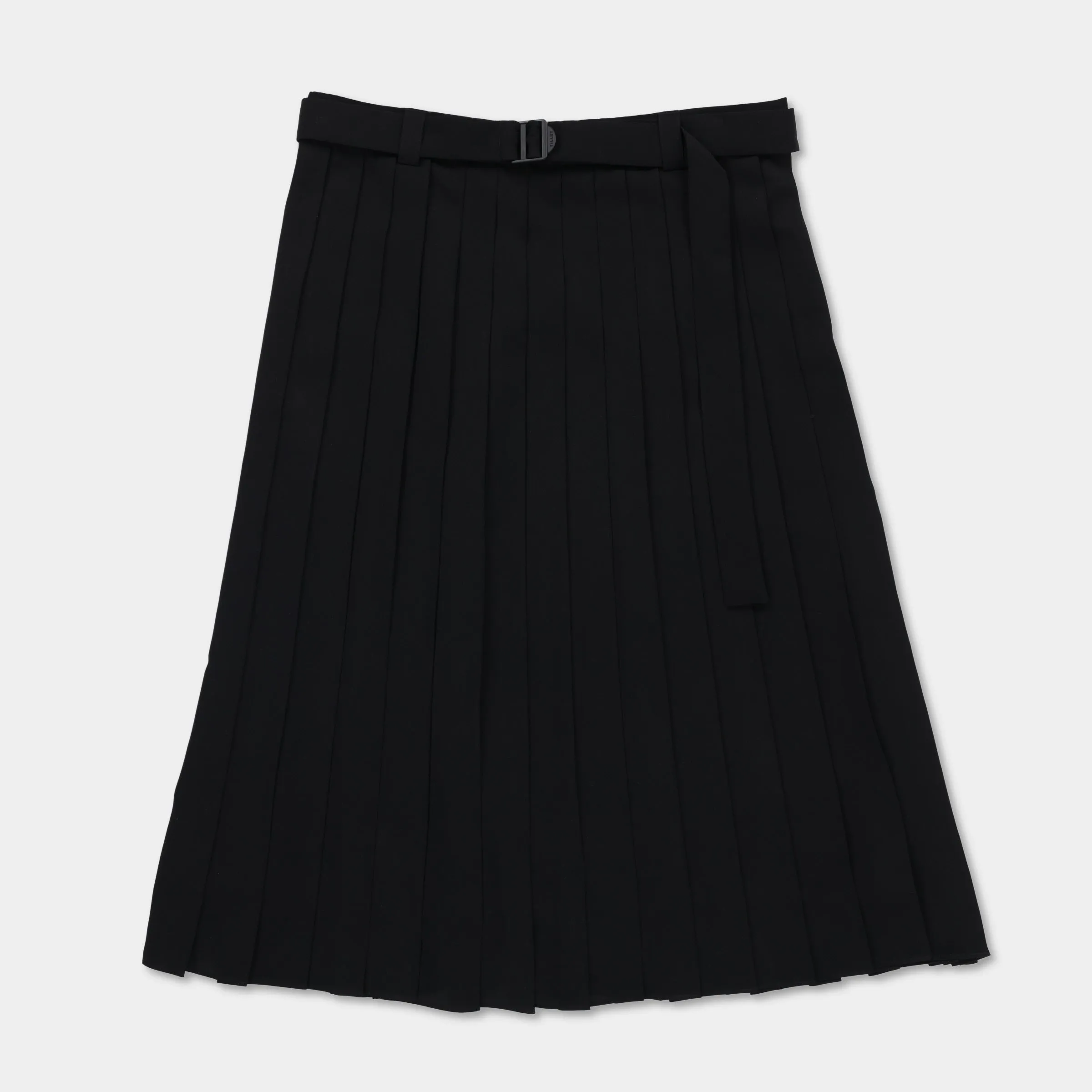 Tech Slk Pleated Skirt
