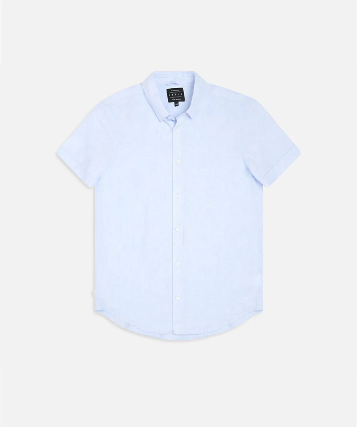 Tennyson Ss Shirt - Sky Blue