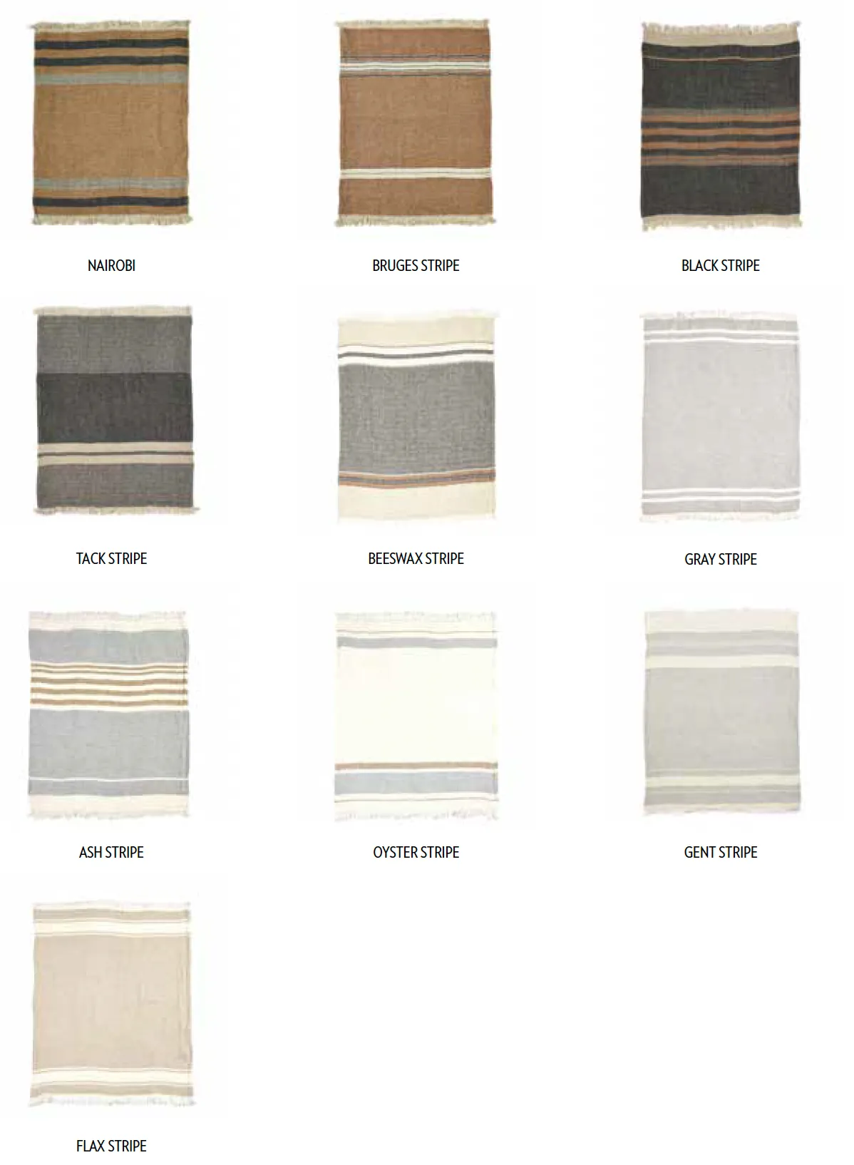 the belgian towel guest towel (pack of 6)