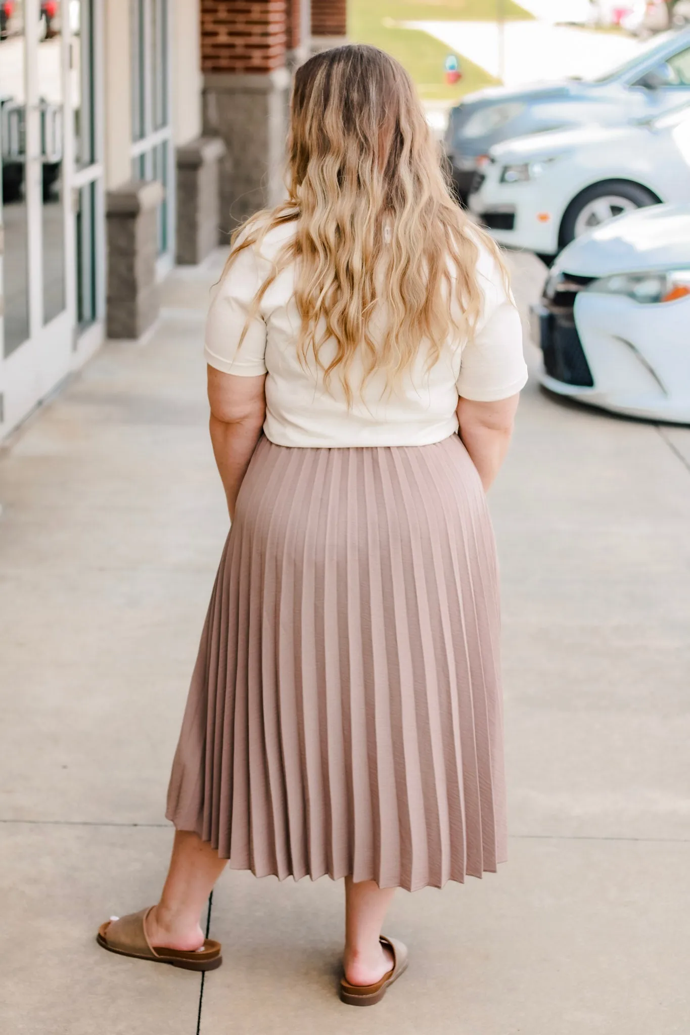 The Cutest Pleated Skirt in Coco