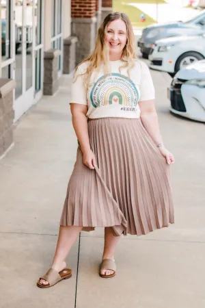 The Cutest Pleated Skirt in Coco