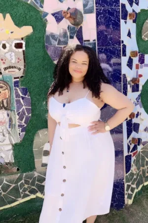 The Havana White Linen Button Down Dress