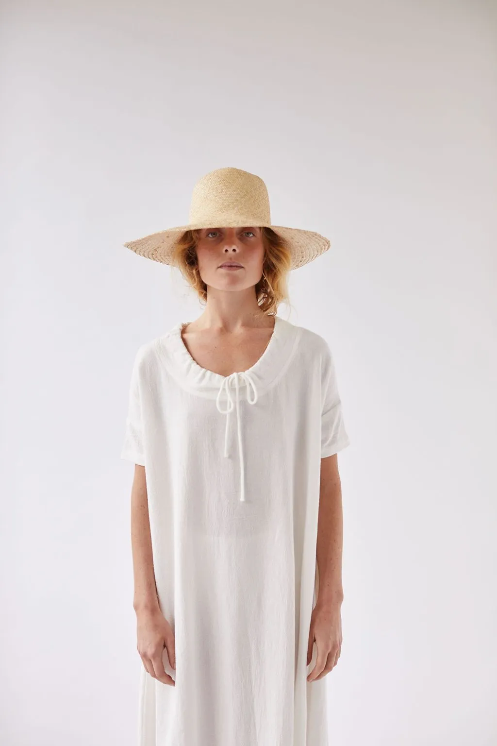 The Long Drawstring Dress
